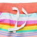2015 New Little Maven Baby Girl Summer Stripe Cotton Beach Shorts Pants