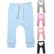 Cotton Kids Elastic Waist Long Pants Trousers Casual Children Clothing