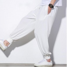Chinese Style Closing Mouth Loose Pants Autumn Summer Men's Casual Ankle-Length Bloomers
